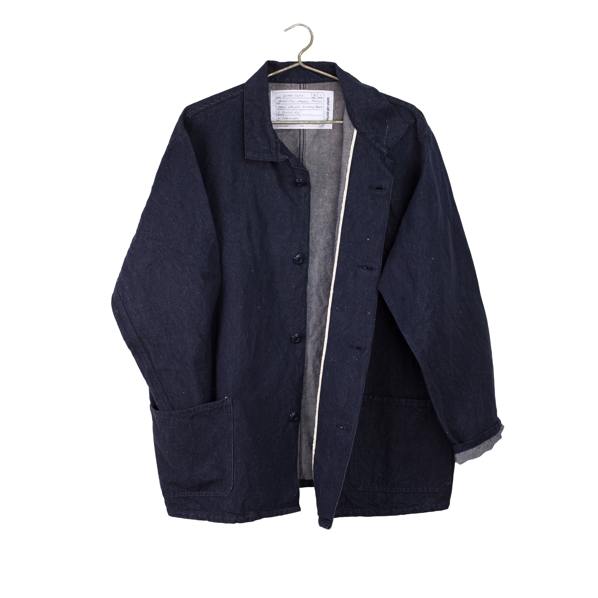 Work Coat, Sun-dried Indigo