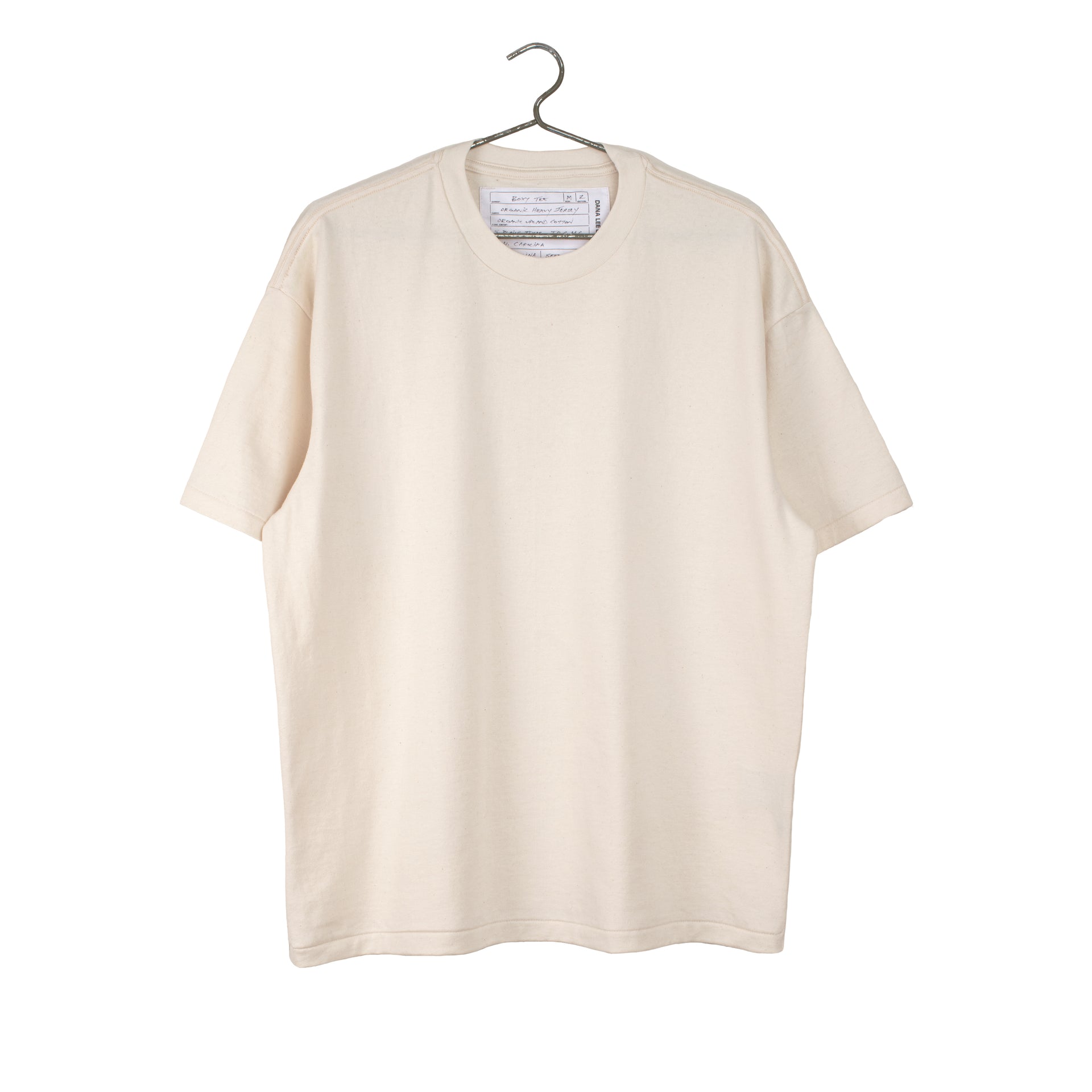 Boxy Tee 2, Seeded Natural