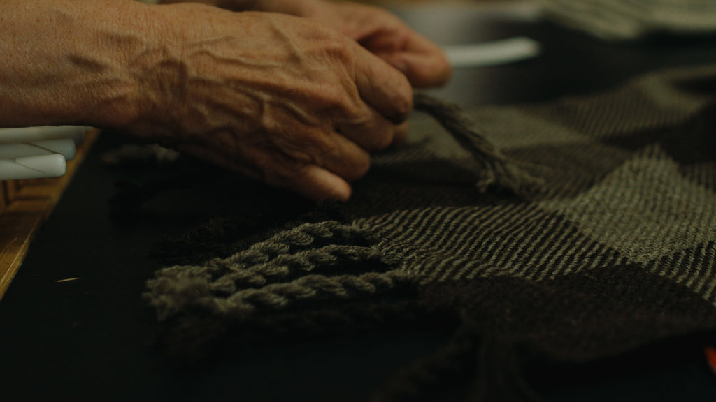 Soil to Loom: Blacksheep Blanket Scarves