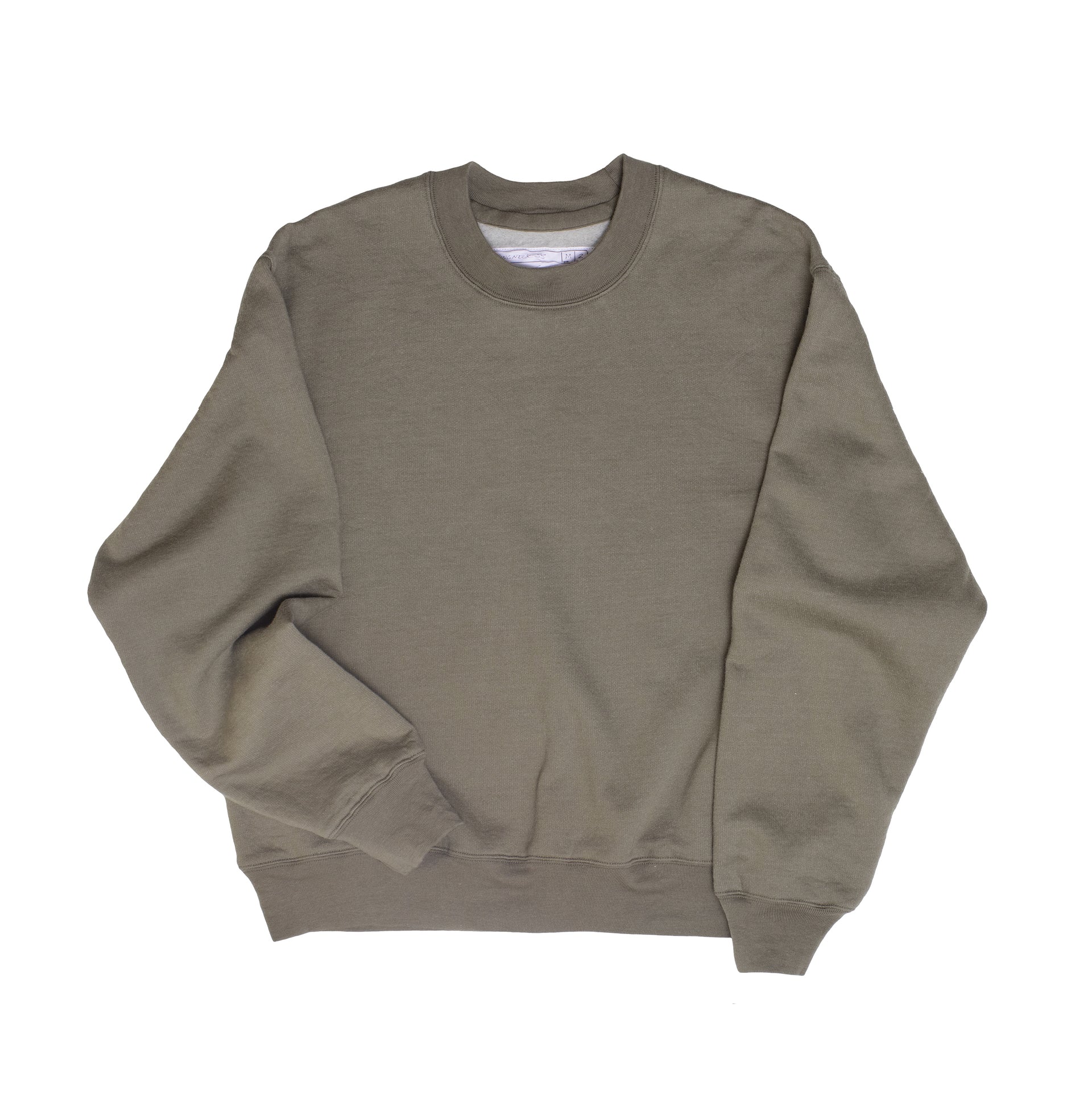 Ring Neck Sweatshirt,  Lichen
