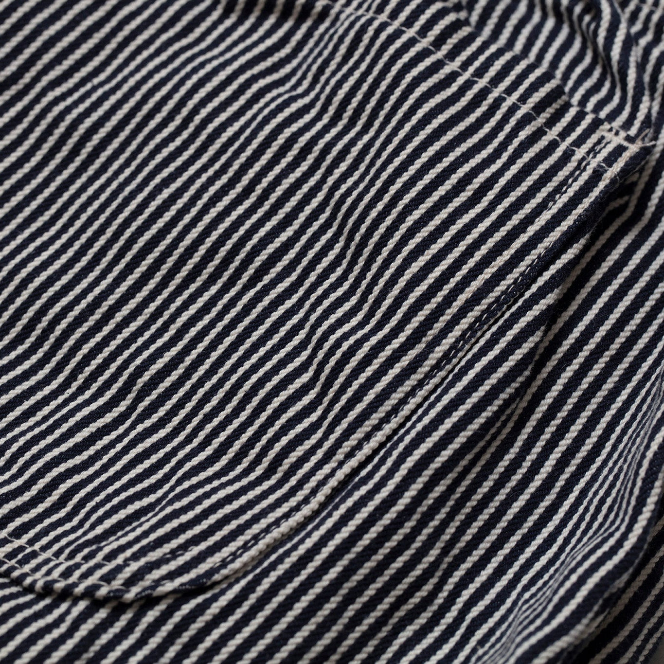 Crawl Jean, Hickory Stripe
