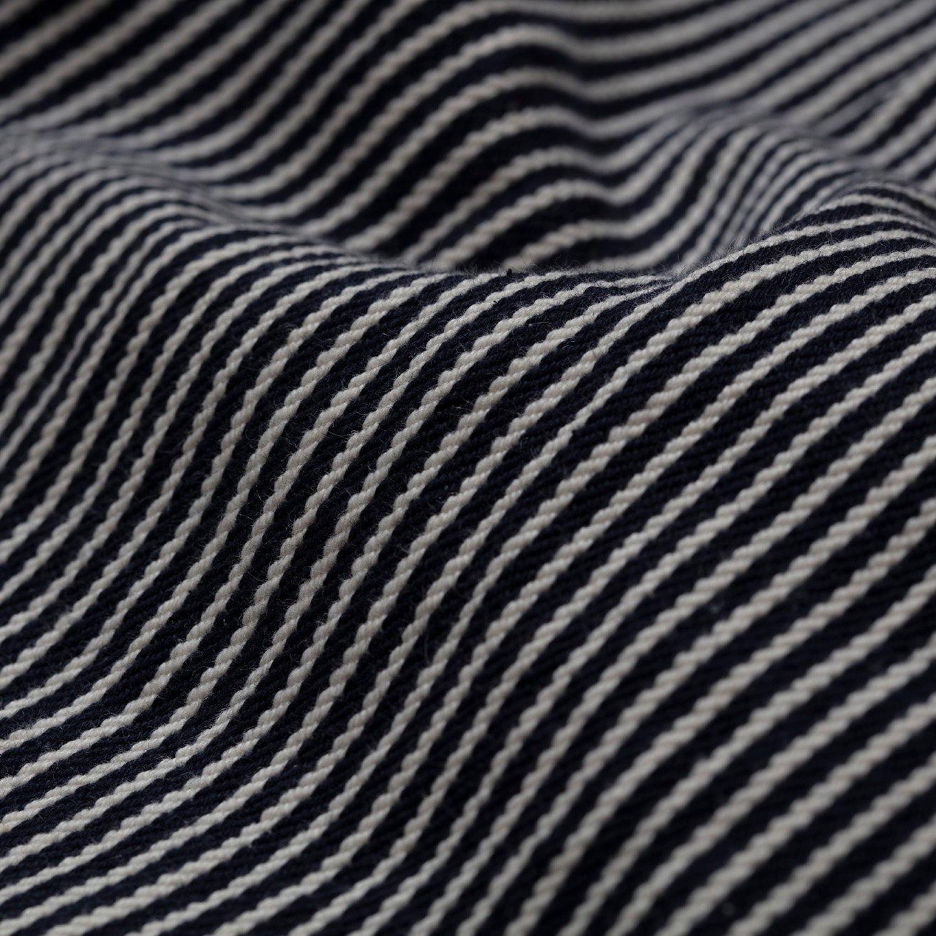 Crawl Jean, Hickory Stripe