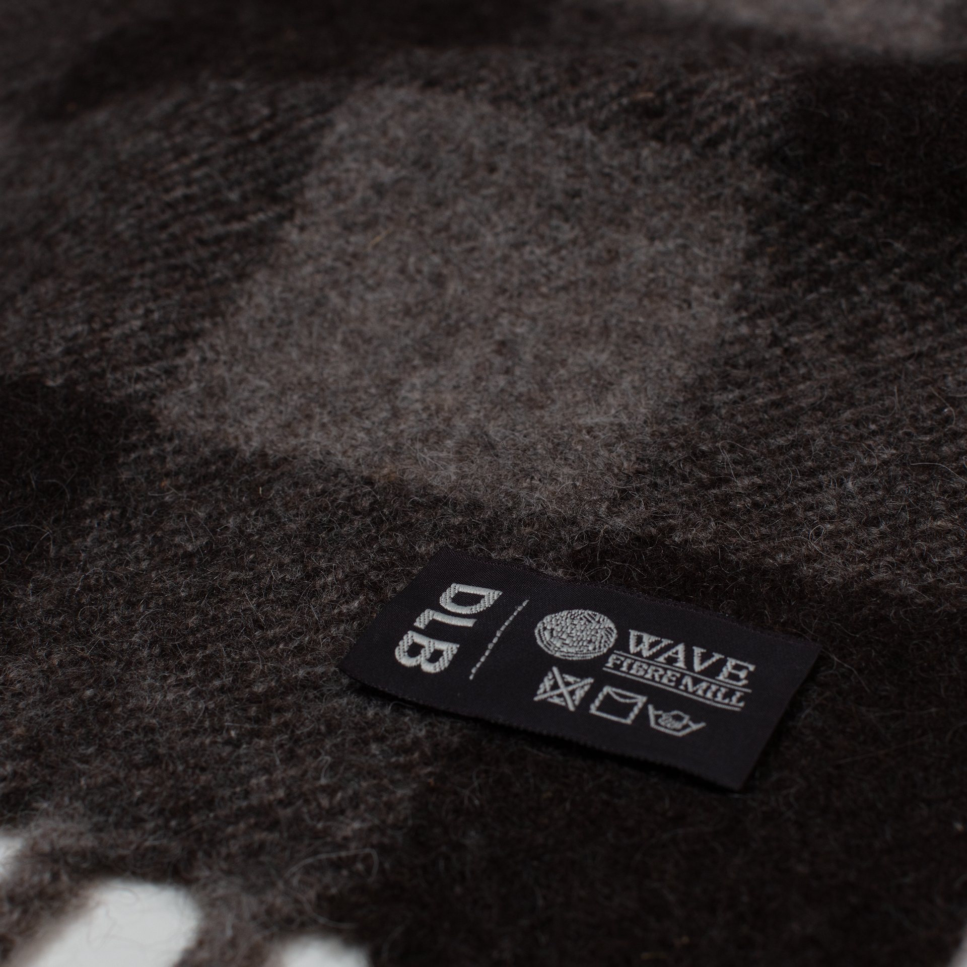 Blanket Scarf, Sheep's Black