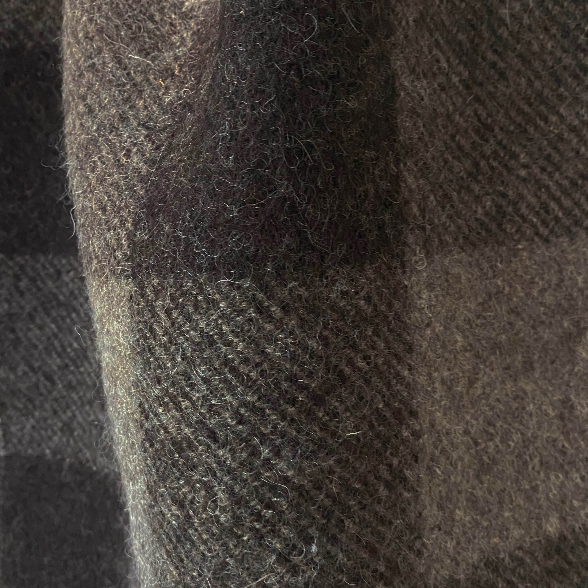 62" Blanket Scarf, Sheep's Black