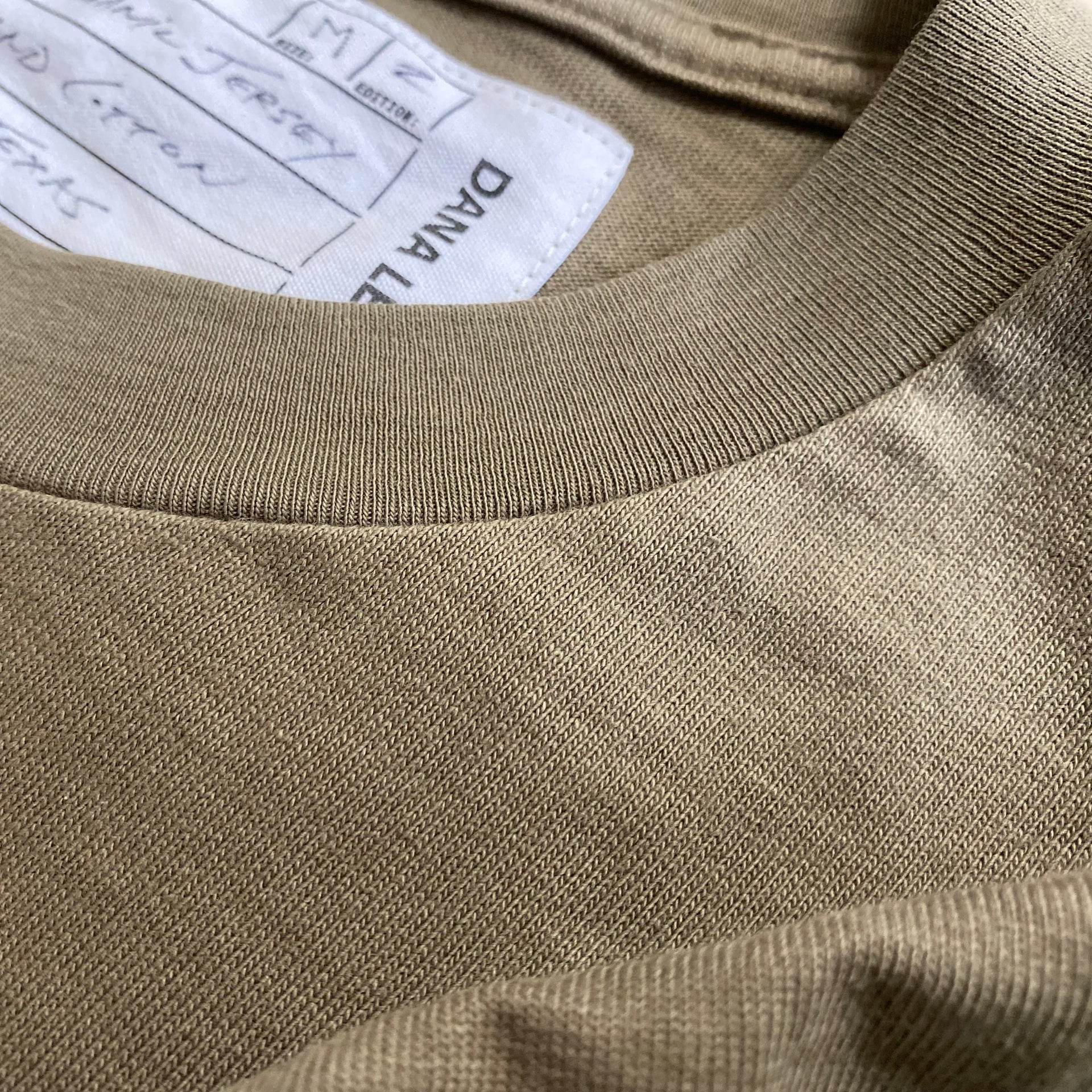 Boxy Tee 2, GOTS Olive