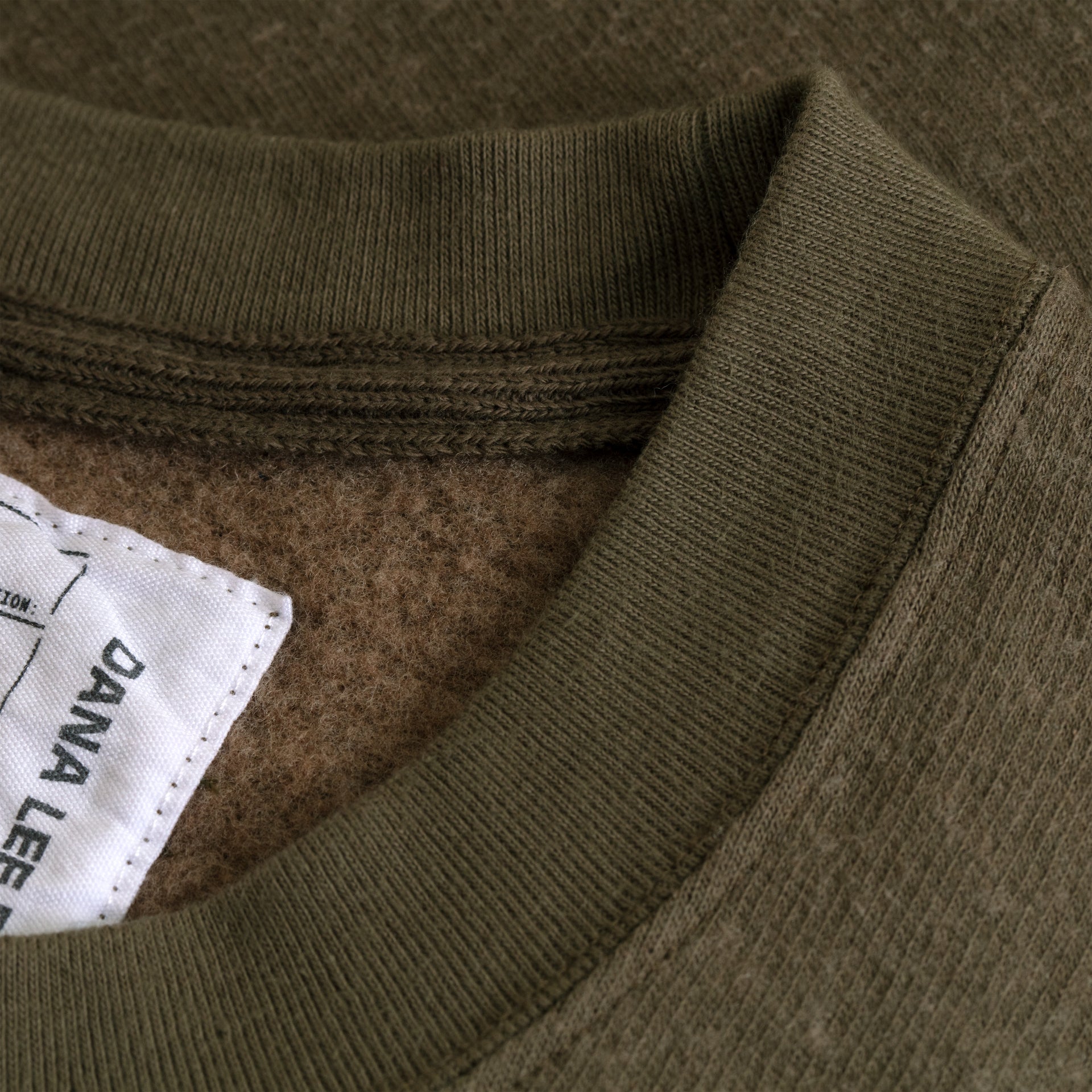 Ring-Neck Sweatshirt, Wooly Olive